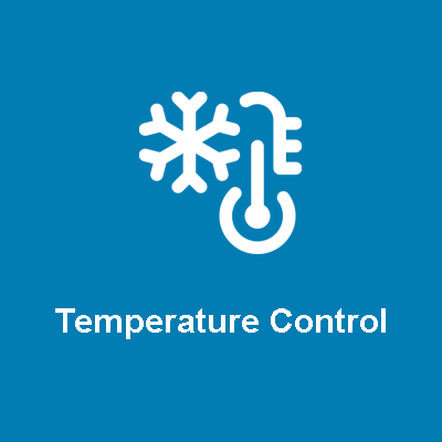 Climate Controlled Self Storage - Temperature-Control graphic, The Storage Vault East, Five Forks, SC